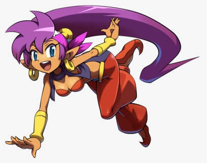 #shantae #capcom #cute - Shantae Pirate's Curse Artwork, HD Png Download, Free Download