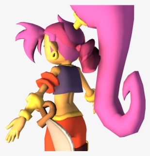It"s Giving Shantae A Nice Rim Light From The Front-right, - Cartoon, HD Png Download, Free Download