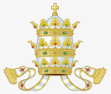 Pope Clipart Baron - Papal Crown Pope Francis, HD Png Download, Free Download