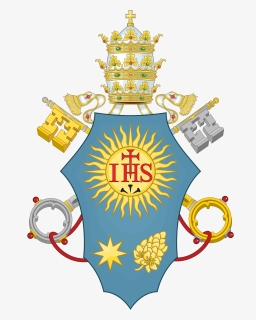 Pope Clipart Vector - Papal Coat Of Arms, HD Png Download, Free Download