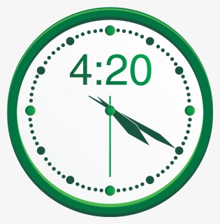 Adobestock The Spot Where - 4 20 Wall Clock Silhouette, HD Png Download, Free Download