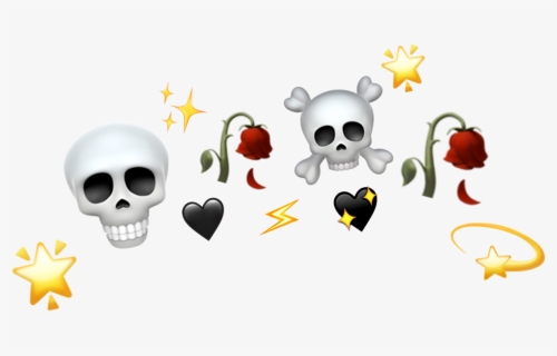 Skull With Crown Emoji, HD Png Download, Free Download