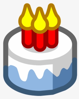 Clipart Cake Emoji - Club Penguin Cake Emoji, HD Png Download, Free Download