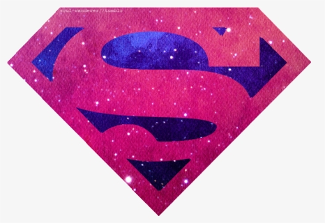 Supergirl Watercolour Space Logo, HD Png Download, Free Download