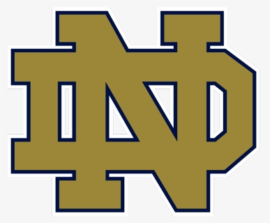 Logo Notre Dame Football Clipart , Png Download - Notre Dame Svg Free, Transparent Png, Free Download