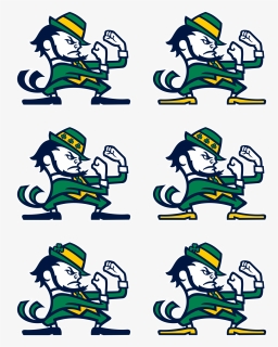Leprechaun Clipart Notre Dame - Leprechaun Fighting Irish Logo, HD Png Download, Free Download