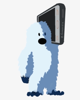Yeti - Yeti On A Phone, HD Png Download, Free Download