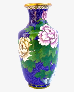 Large Antique Japanese Cloisonné Vase - Studio Guldasta Hd Png, Transparent Png, Free Download