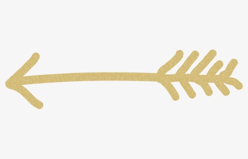 Gold Arrow Cute, HD Png Download, Free Download
