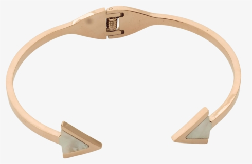Rose Gold Arrow Cuff Bracelet - Plywood, HD Png Download, Free Download