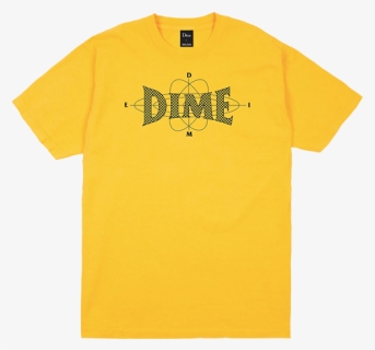 Dime Zone Tee Gold Preview - Active Shirt, HD Png Download, Free Download