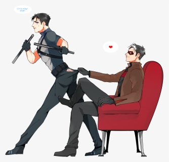 Grayson & Red Hood , Png Download - Jason Todd X Dick Grayson, Transparent Png, Free Download