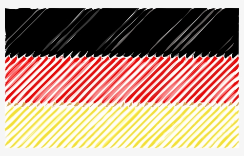 German Flag Linear Clip Arts - Portable Network Graphics, HD Png Download, Free Download