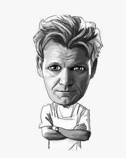 Transparent Family Quotes Png - Pencil Drawings Of Gorden Ramsey, Png Download, Free Download