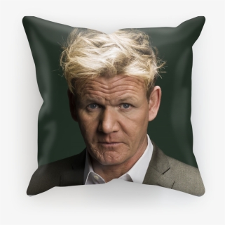 Close-up Of Gordon Ramsay ﻿sublimation Cushion Cover - Gordon Ramsay With A Mullet, HD Png Download, Free Download