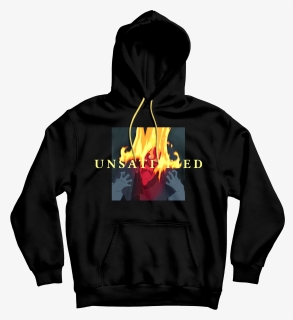 Unsatisfied Hades Black Hoodie - Danny Duncan Merch Legalize, HD Png Download, Free Download