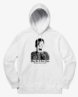 Solitary State Of Mind Hoodie White - Hoodie, HD Png Download, Free Download