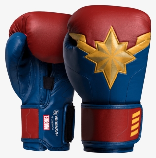Captain Marvel Boxing Gloves, HD Png Download, Free Download