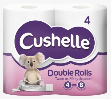 Cushelle Double Rolls - Cushelle Toilet Roll, HD Png Download, Free Download