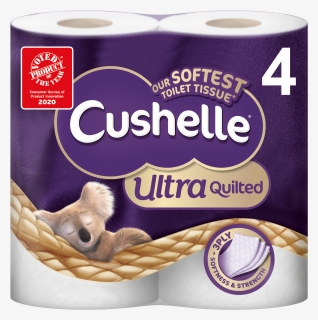 Cushelle Ultra Quilted - Cushelle Toilet Roll, HD Png Download, Free Download