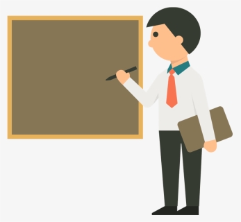 Thumb Image - Teacher With Board Png, Transparent Png, Free Download