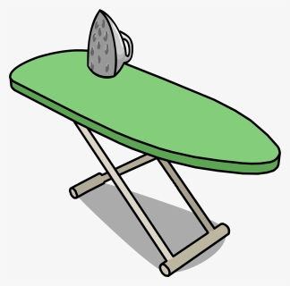 Iron Clipart Iron Board - Clip Art Ironing Board, HD Png Download, Free Download