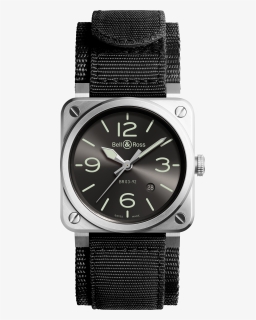 Bell & Ross Br 03 92 Grey Lum, HD Png Download, Free Download