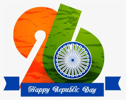 Happy Republic Day 26th January Vector Hd Wallpapers - 70th Republic Day 2019, HD Png Download, Free Download