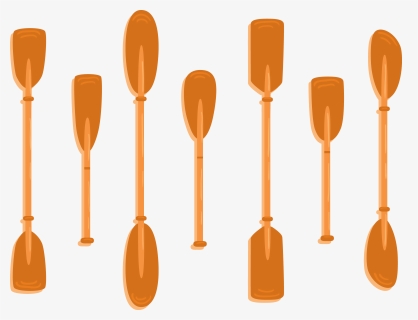 Fork Clipart Wooden Spoon - Png Oar Illustration, Transparent Png, Free Download