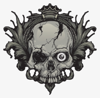 Royal Satan Hell Skull - Skull Hell Png, Transparent Png, Free Download