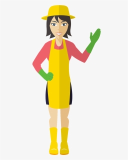 Woman Gardening Clipart Png, Transparent Png, Free Download
