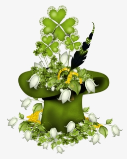 St Patrick's Day Floral Png, Transparent Png, Free Download