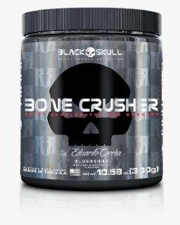 Bone Crusher - Black Skull - Bone Black Skull Png, Transparent Png, Free Download