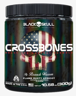 Crossbones 150g Black Skull - Crossbones Black Skull Png, Transparent Png, Free Download