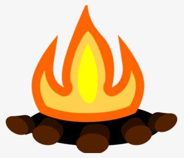 Campire Clipart Fire Pit - Transparent Background Bonfire Clipart, HD Png Download, Free Download