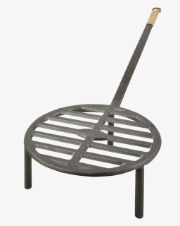 Fire Pit Grill With Handle - Grille Feu De Camp, HD Png Download, Free Download