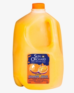 100% Orange Juice 1gl - Orange Juice, HD Png Download, Free Download