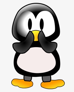Scared Penguin Clip Art, HD Png Download, Free Download