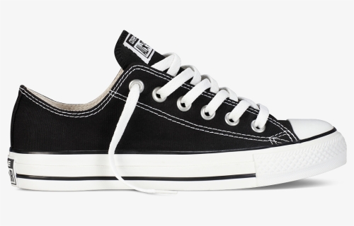 Thumb Image - Black And White Low Cut Converse, HD Png Download, Free Download