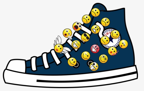 High Top Converse Chuck Taylor All Stars Sports Shoes - Converse Clipart, HD Png Download, Free Download