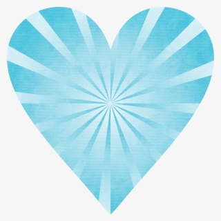 Clipart Png Transparent Blue Heart - Sunshine Black And White, Png Download, Free Download