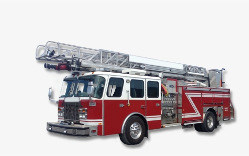 Fire Truck Parts - Fire Truck No Background, HD Png Download, Free Download