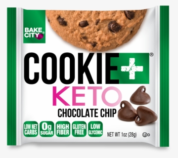 Chocolate Chip Cookie Keto - Bake City Cookies Keto Nutrition Facts, HD Png Download, Free Download
