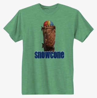 Whos On First Apparel Snowcone Tee In Triblend Green - Gelato, HD Png Download, Free Download