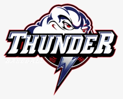 Thunder Logo Png - Thunder Baseball Logo Png, Transparent Png, Free Download