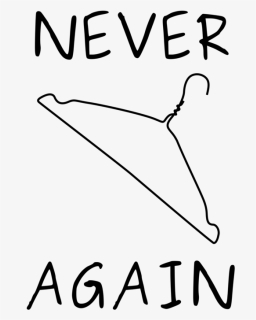 Transparent Finger Point Png - Wire Hanger Never Again, Png Download, Free Download