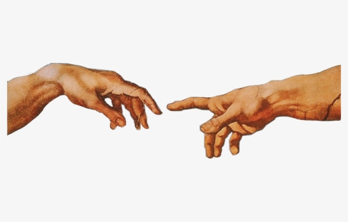 #hands #finger #point #decoration - Sistine Chapel, HD Png Download, Free Download