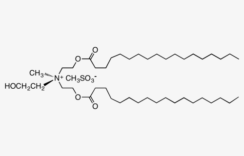 Redrawn Diesterquat Salt Related To Fabric Softeners - Esterquat Fabric Softener, HD Png Download, Free Download