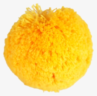 Cotton Pom Pom 7cm, Yellow, HD Png Download, Free Download