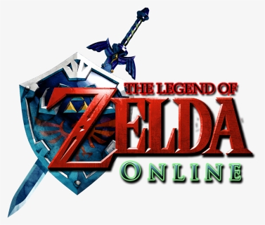 The Legend Of Zelda Logo Png Transparent Photo - Master Sword And Shield Botw, Png Download, Free Download